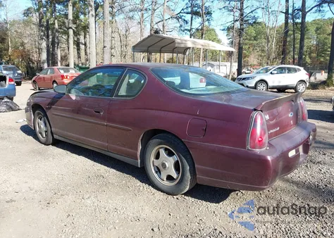 2003 Chevrolet Monte Carlo Ls from USA, damaged, VIN 2G1WW12E439442788